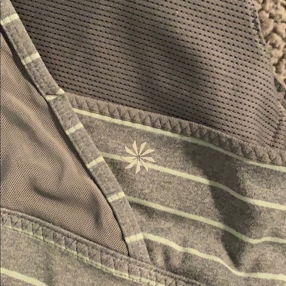 Athleta Striped Trancendence Sports Bra - Picture 11 of 11